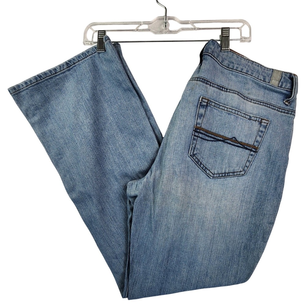 Apt. 9 14 Blue Bootcut Jeans Light Wash Denim Stretch Y2K Boho Casual Classic